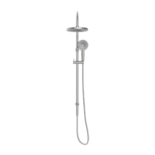 OPAL TWIN SHOWER BRUSHED NICKEL