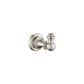 Medoc Single Robe Hook Brushed Nickel