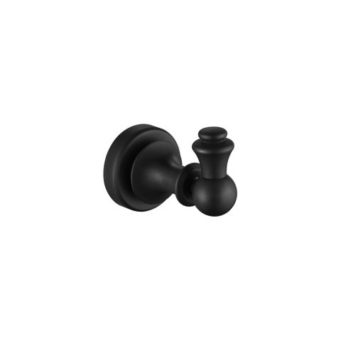 Medoc Single Robe Hook Matte Black