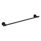 Medoc Single 600 Towel Rail Matte Black