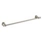 Medoc Single 600 Towel Rail Brushed Nickel