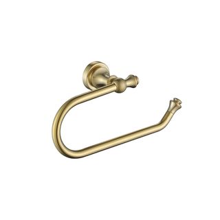 Medoc Hand Towel Holder Brushed Bronze