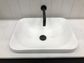 Tamar Matte White Semi inset Basin 500*380*145mm