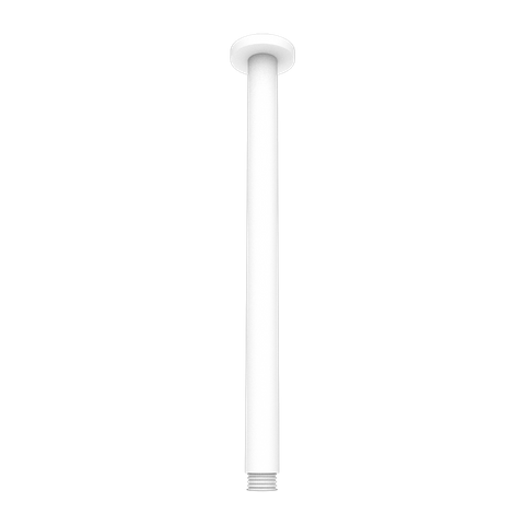 ROUND CEILING ARM 300MM LENGTH MATTE WHITE