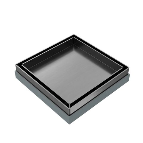 NERO GUN METAL TILE INSERT 100MM