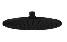 Ramsay Round Matte Black 250mm Slimline Shower Head