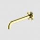 MECCA BASIN/BATH SPOUT ONLY 160MM BRUSHED GOLD