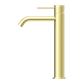 MECCA TALL BASIN MIXER BRUSHED GOLD