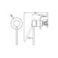 DOLCE CARE SHOWER MIXER MATTE BLACK