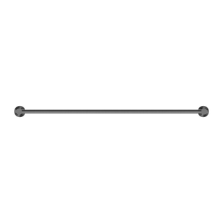 MECCA SINGLE TOWEL RAIL 800MM GUN METAL