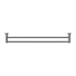 MECCA DOUBLE TOWEL RAIL 800MM GUN METAL