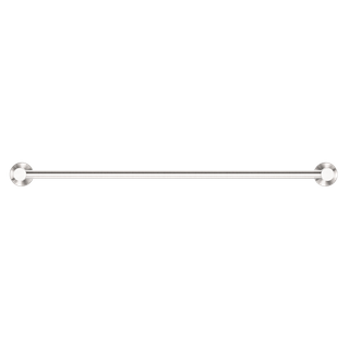 MECCA SINGLE TOWEL RAIL 600MM BRUSHED NICKEL