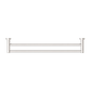 MECCA DOUBLE TOWEL RAIL 600MM BRUSHED NICKEL