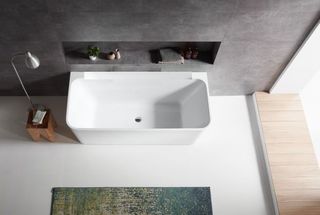 Haines 1700 Wall Faced Freestanding Bath