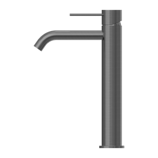 MECCA TALL BASIN MIXER GUN METAL