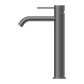 MECCA TALL BASIN MIXER GUN METAL