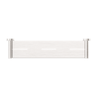 MECCA METAL SHOWER SHELF BRUSHED NICKEL