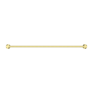 MECCA DOUBLE TOWEL RAIL 800MM BRUSHED GOLD