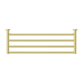 MECCA TOWEL RACK BRUSHED GOLD