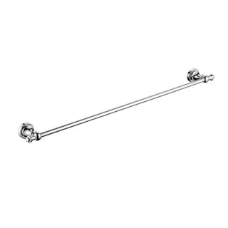 Medoc Single 750 Towel Rail Chrome