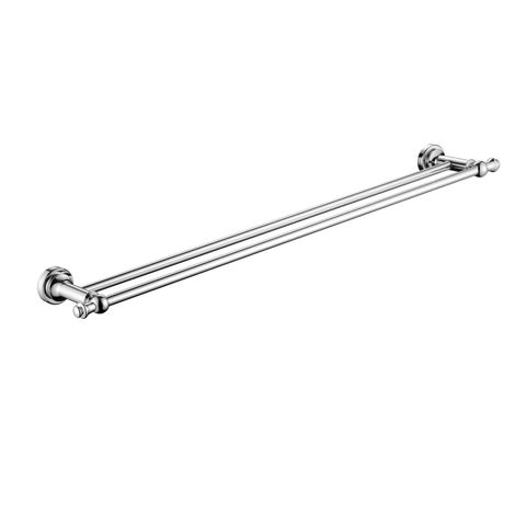 Medoc Double 750 Towel Rail Chrome