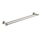 Medoc Double 750 Towel Rail Brushed Nickel