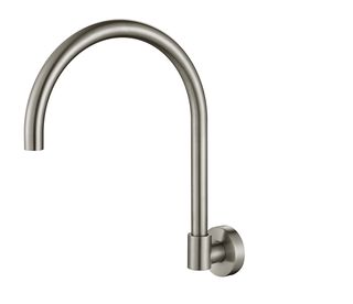 Ryker Brushed Nickel Upswept Bath Spout