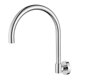 Ryker Chrome Upswept Bath Spout