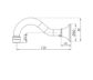YORK BASIN/BATH SPOUT ONLY MATTE BLACK