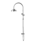 YORK TWIN SHOWER WITH METAL HAND SHOWER CHROME