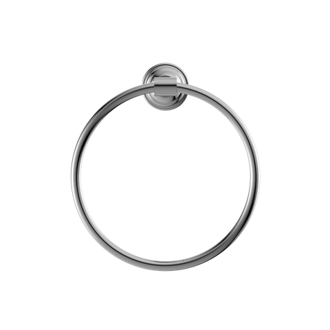 YORK TOWEL RING CHROME