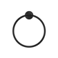 YORK TOWEL RING MATTE BLACK