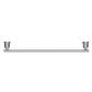 YORK SINGLE TOWEL RAIL 600MM CHROME