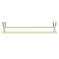 YORK DOUBLE TOWEL RAIL 600MM AGED BRASS