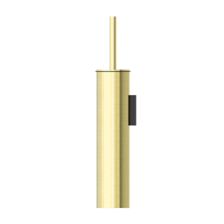 MECCA TOILET BRUSH HOLDER BRUSHED GOLD