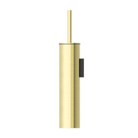 MECCA TOILET BRUSH HOLDER BRUSHED GOLD