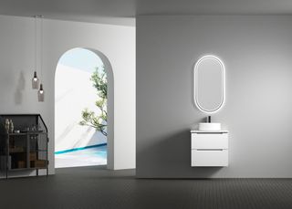 Verona 600 WH Matte White Vanity