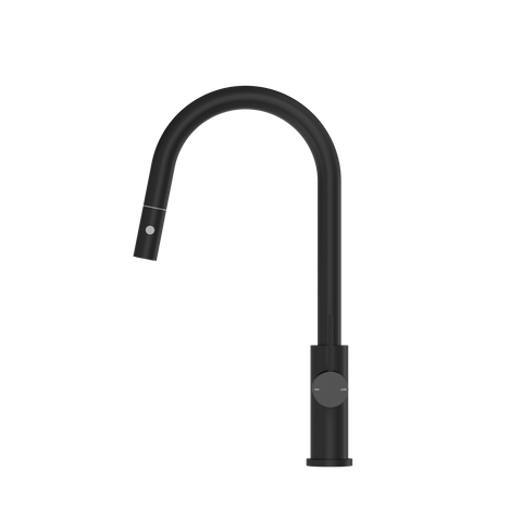 MECCA PULL OUT SINK MIXER WITH VEGIE SPRAY FUNCTION MATTE BLACK