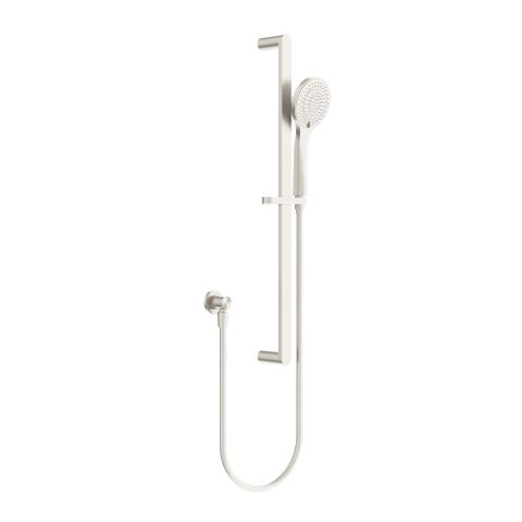 ECCO SHOWER RAIL WITH AIR SHOWER BRUSHED NICKEL