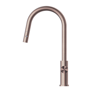 MECCA PULL OUT SINK MIXER WITH VEGIE SPRAY FUNCTION BRUSHED BRONZE