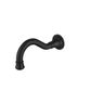 Bordeaux Black Bath Spout ONLY