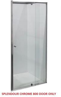 Splendour 800 Chrome Door Only