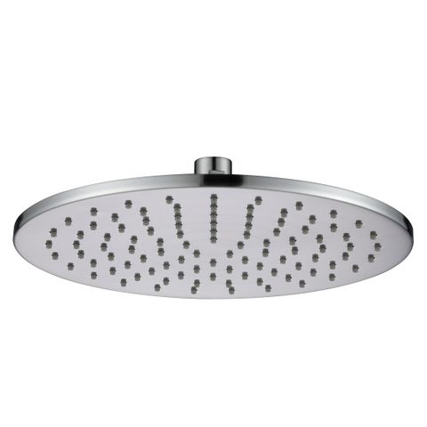 Star Brushed Chrome Shower Head 250mm