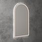 Canterbury Arched 500 LED Mirror - Brushed Bronze