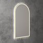 Canterbury Arched 500 LED Mirror - Brushed Gold