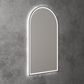 Canterbury Arched 500 LED Mirror - Gun Metal