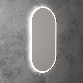 Beau Monde Oval 450 LED Mirror - Frameless