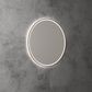 Windsor Round 700 LED Mirror - Brushed Bronze