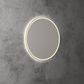 Windsor Round 700 LED Mirror - Brushed Gold