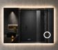 Vivian Clive Rectangle D & M 900 x 700 LED Mirror